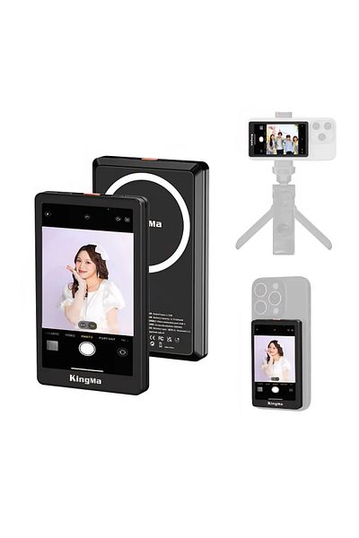 KingMa Magnetic Monitor, Vl-ph02 Max, For Selfies And Vlogging, 3.97 Screen, Iphone 16,15,14