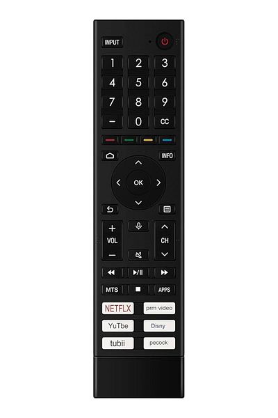 The Bros ERF3Z80H Replacement Voice Remote fit for Hisense LED Smart TV 43A4H 40A4H 50A6G 65A6G 32A4H