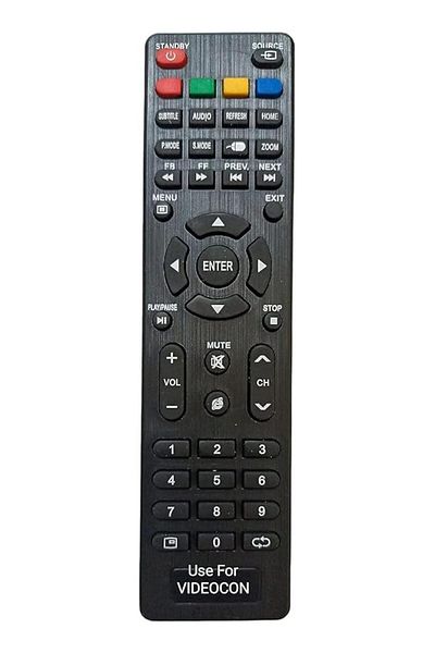 The Bros Replacement Remote Control Compatible with VIDEOCON Smart LCD LED TV