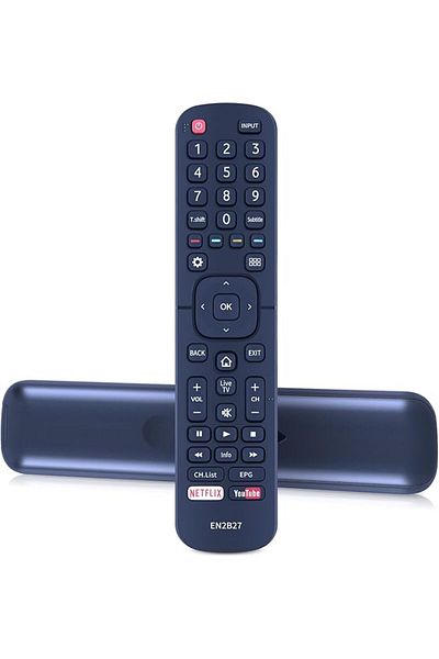 The Bros EN2B27 Remote Control Replacement for Hisense Television RC3394402 / 01 3139 238 29621 EN2B27