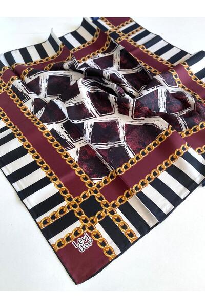 Levidor Μεταξωτό μαντήλι Tivil 48917 Μαύρο Μικτό σχέδιο