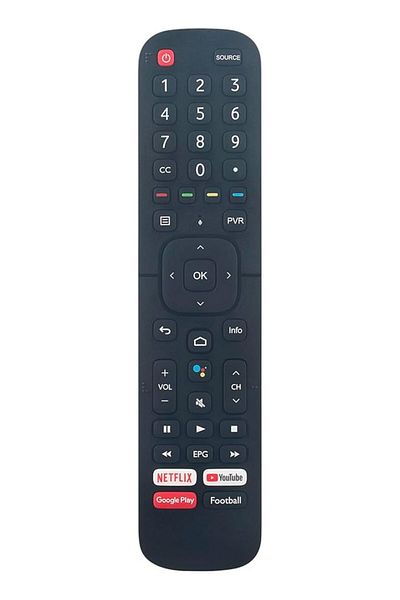 The Bros ERF2J60H Replacement Voice Remote Replacement for Hisense 4K OLED LCD Smart TV 32E5610FS WERF2J60H