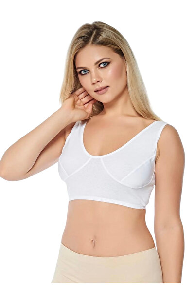 Ersoy Thick Strap Full Lycra Rib Half Undershirt (Lambada Mother Bra) Ers1007