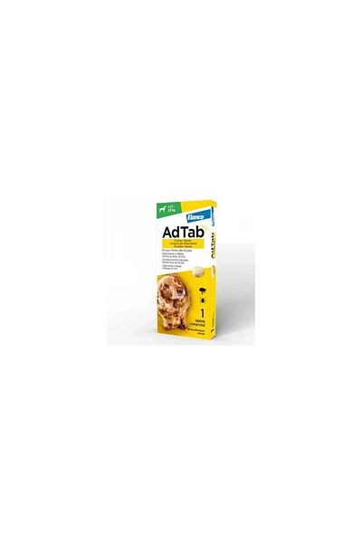 ELANCO AdTab Dog 450 mg pentru câini 11-22 kg, 1 comprimat
