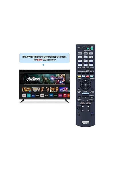The Bros RM-AAU104 RMAAU104 Replace Remote Control suit for Sony STR-DH520 STRDH520 Multi Channel AV Receiver