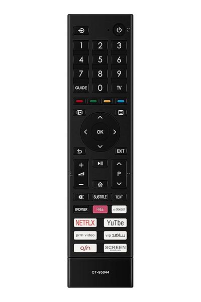 The Bros CT-95044 Replacement Remote fit for Toshiba 4K LED LCD Smart TV CT95044