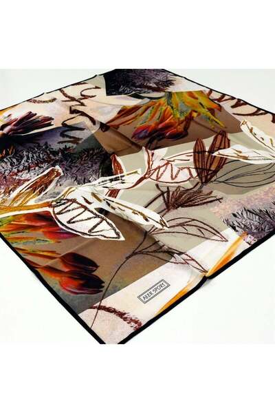 PİRAMİT وشاح قطني من وول تش 7437223-912