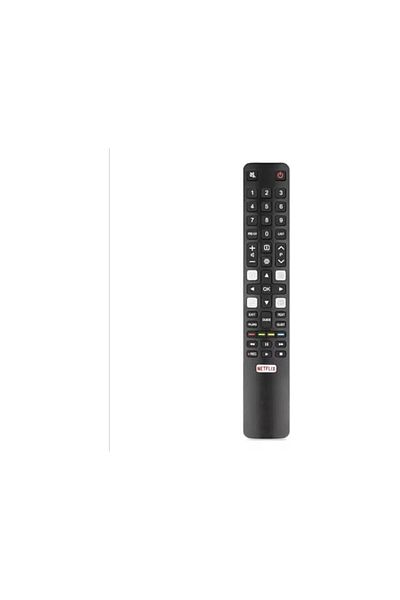 The Bros Universal Remote Control for TCL QLED Android TV, RC802N Model, Black