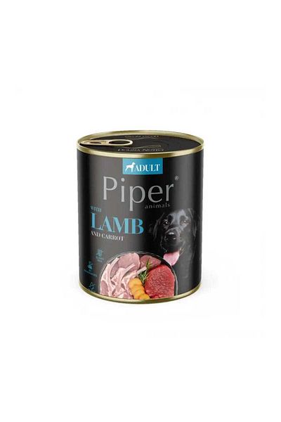 Dolina Noteci Hrană umedă Piper Adult, miel și morcovi 800g