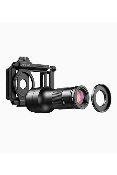 APEXEL Telephoto Lens Apl-tm6, Compatible with Iphone 15 14, 13, 12, Samsung Galaxy S24, S23