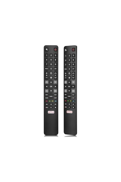The Bros Remote Control RC802N for TCL FFALCON LED 4K UHD HDR Smart Android TVs, with Netflix Shortcut Key