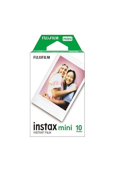 Fujifilm Fujiflm Instax Mini 10 instant film, compatible with Popoto M12, Fuji, Polaroid instant cameras, 62 x 46 m