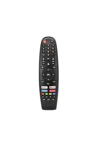 The Bros Replacement Remote Control Compatible with StarX TV, JVC, Magic Pro, and Stargold Smart TVs