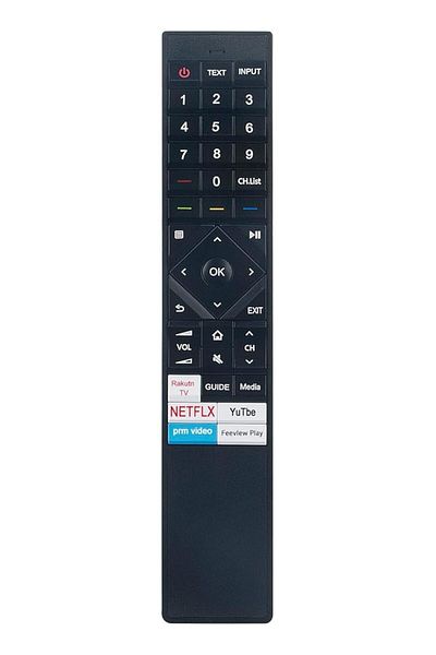 The Bros ERF3B72H Replacement Remote fit for Hisense TV 50AE7400FTUK 50U7QFTUK 65U7QFTUK 55U7QFTUK 50U7QF