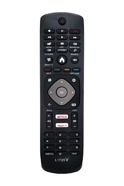 The Bros L1725V Replacement Remote Control for Philips Smart LED Tv