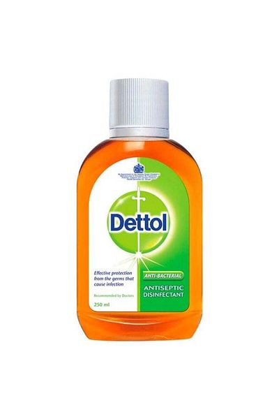 Dettol Antiseptic Disinfectant Liquid, 250ml YELLOW