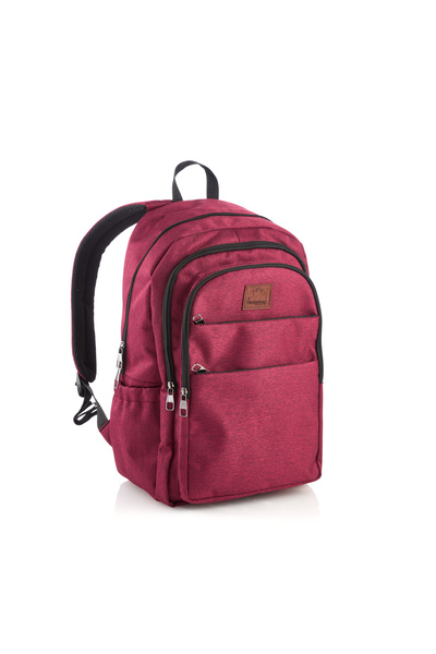 Hedgebag HB1600-06 ÜÇ GÖZ SIRT ÇANTASI BORDO 8681506310361