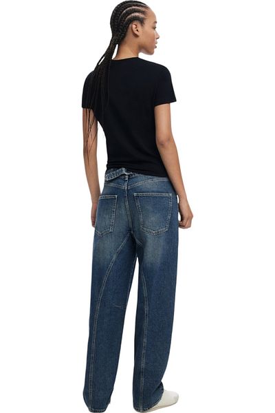 Desigual Μπλούζα Desigual με τρισδιάστατο λογότυπο Parana - 25SWTK15-2000