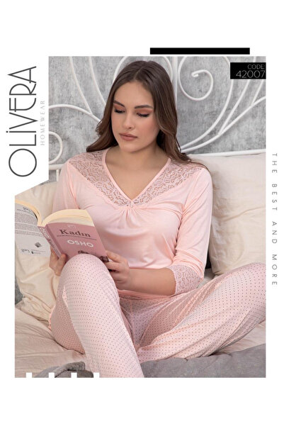 Olivera DÖKÜMLÜ PİJAMA TAKIMI