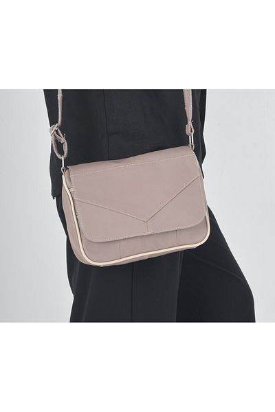 NahitaTyana Women's Mink Genuine Leather Crossbody and Shoulder Bag