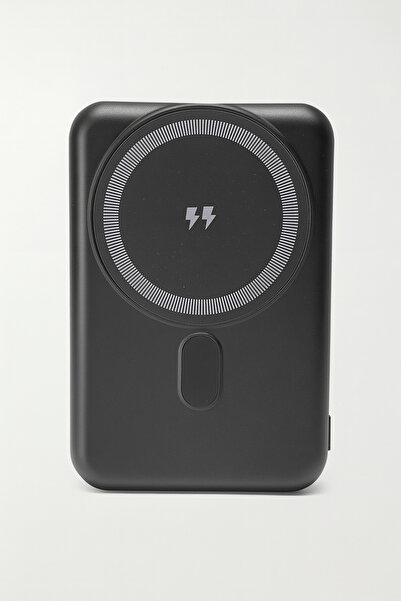 Gift Ajans Magesafe Powerbank 5.000 mAh Standlı Taşınabilir Kablosuz Şarj Cih...