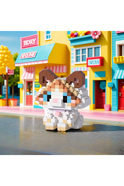 MEKANSM | Petday | Mırmır Pati Kendin Yap – Ragdoll Cat 3D Yapboz Mini Blok S...