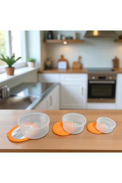Gead Mtfkbox Set of 3 Plastic Storage Containers