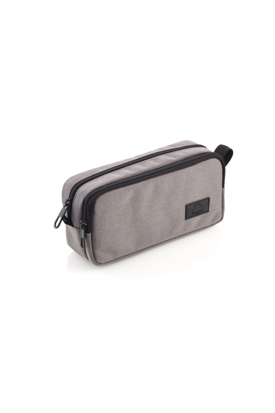 Hedgebag ÇİFT GÖZ KALEM KUTU HB 2323-09 GRİ 8681506310095