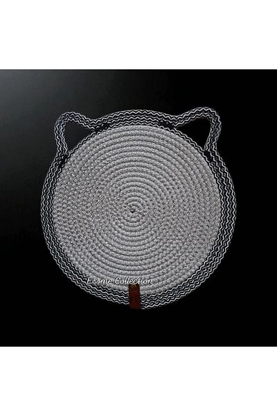 Essme Collection Cat Dog Food Mat Food Container Mat 26 Cm.