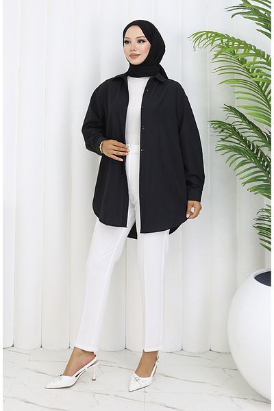 sefamerve Straight Leg Trousers 1154-05 White