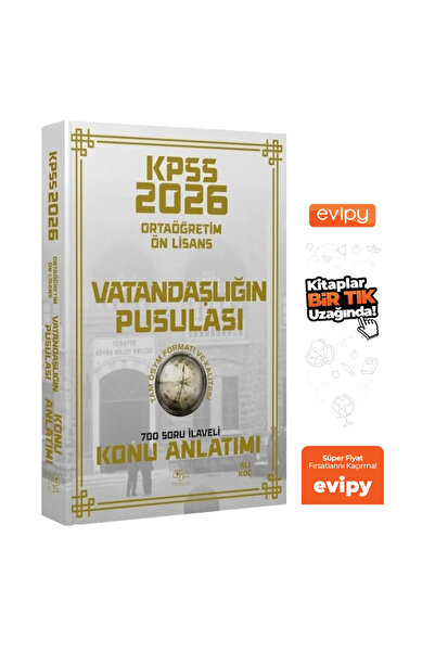 CBA Akademi 2026 KPSS Lise Ortaöğretim Ön Lisans Vatandaşlık Vatandaşlığın Pu...