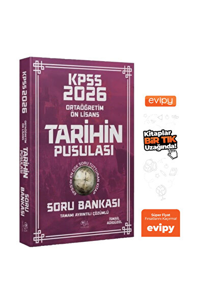 CBA Akademi 2026 KPSS Lise Ortaöğretim Ön Lisans Tarihin Pusulası Soru Bankas...
