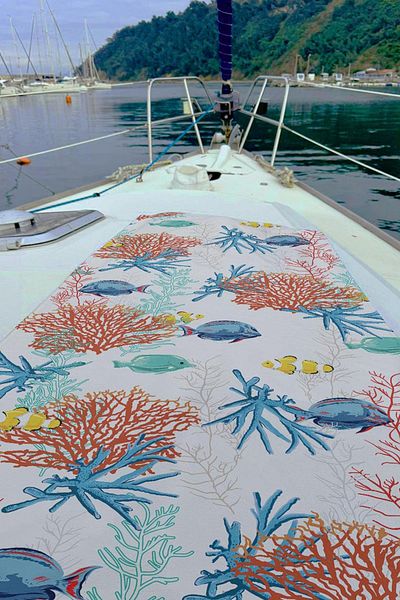 Miami Beach Digital Printed Unisex Sea Pool Beach Towel 70X150 Cm. //H093