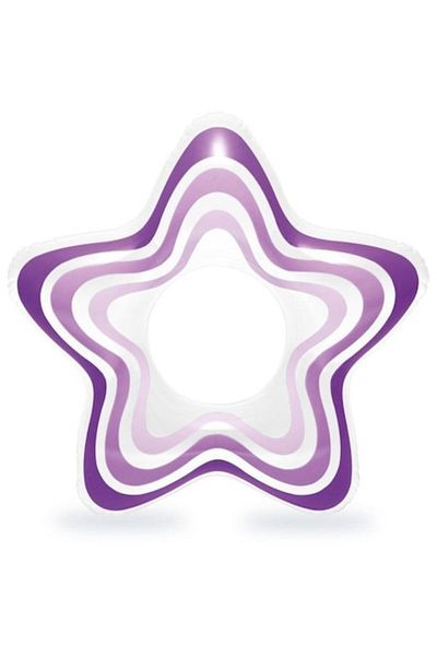 Intex Inflatable swimming float, Intex, star-shaped, purple, 74x71 cm