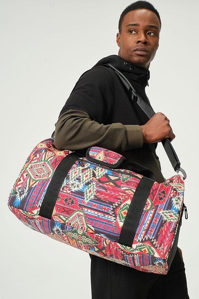 Miami Beach Digital Printed Unisex Lightweight Travel Duffel Bag Hand Suitcase // S07