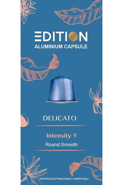 EDITION Delicato Coffee Capsules by Edition compatible with Nespresso Machines