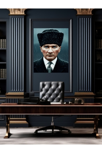 META CAM ATATÜRK TABLO CAM, OFİS,MODERN,DUVAR TABLO,ATATÜRK TABLO HEDİYELİK