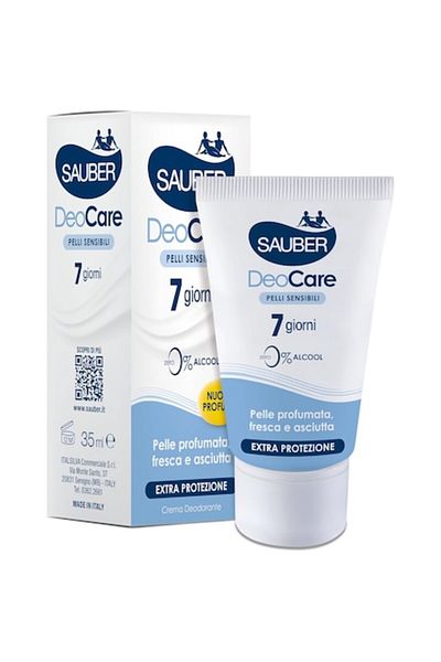 sauber Deodorant Crema Pentru Piele Sensibila Sauber, 30 ml