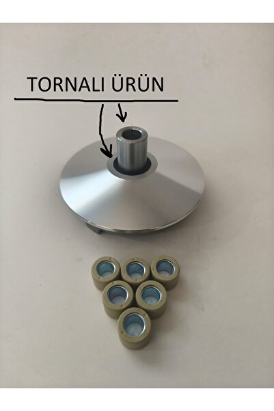 RKS Reale 125 Uyumlu Tornalı Prfrmns Ön Varyatör Yarım (12 16 KMH ARASI HIZ A...