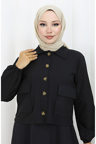 sefamerve Jile jacket double set 0117-04 black
