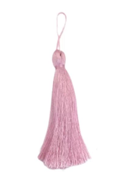 Mu Art Ahşap Tassel Single 5 cm 1 Piece Pink