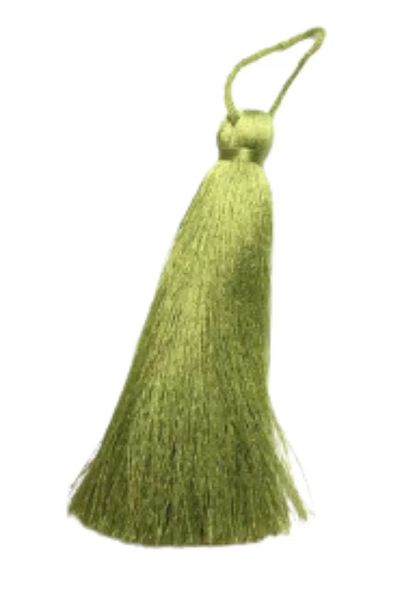 Melff Tassel Single 5 cm 1 Piece Pistachio Green