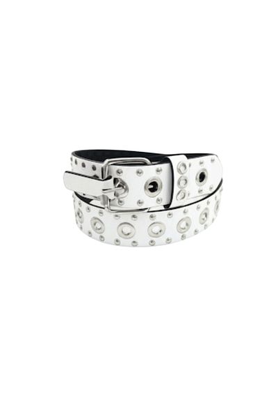 targay Pyramid Studded Belt Gothic Punk Metallica Style Belt