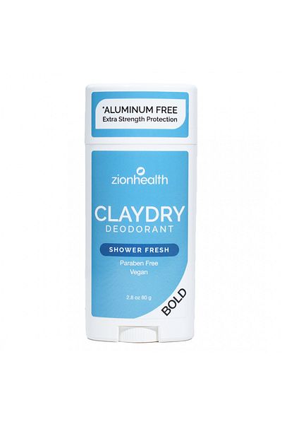Zion Health Natural Deodorant Shower Fresh 80g