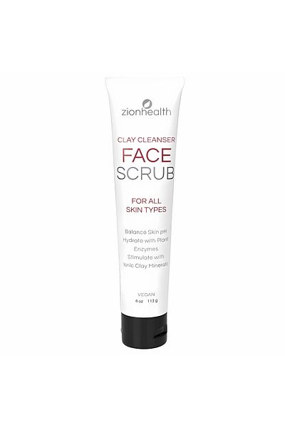 Zion Health Ancient Clay Facial Scrub 113g