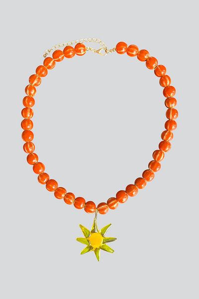 stravis Murano Glass Sun Pendant