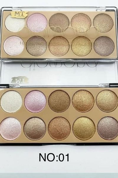 ESSFASIHON 10 Pack Pearlescent Eyeshadow