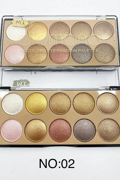 ESSFASIHON 10 Pack Pearlescent Eyeshadow