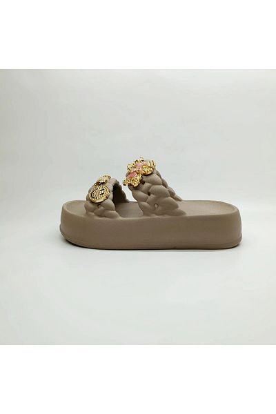 Firibu Παιδικό αυτοκόλλητο Eva Slippers Σανδάλια για κορίτσι με πέτρινη αγκράφα
