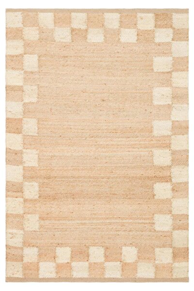 Eko Halı ECHO ECH 13 NATURAL WHITE XW Jüt ile Üretilen El Dokuma Sisal Kilim